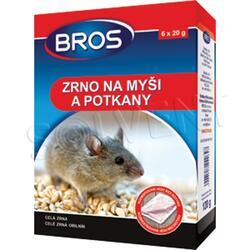 Bros zrno 120g na myši a potkany