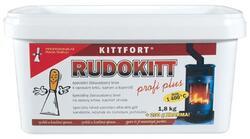 Kittfort Rudokit tmel 1,8kg žáruvzdorný